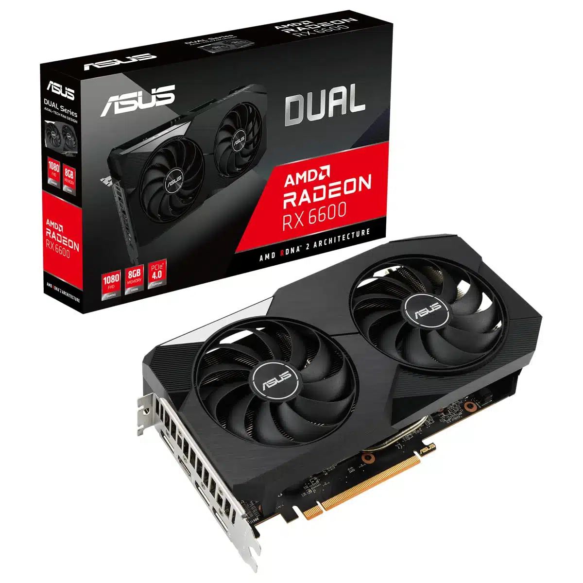 ASUS Dual Radeon RX 6600 8 GB GDDR6