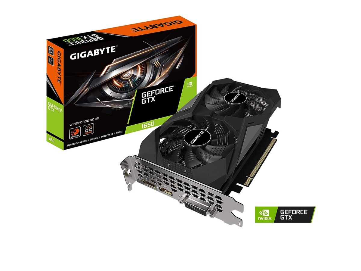 GIGABYTE Nvidia GeForce ® GTX 1650 D6 pci e x16 WINDFORCE