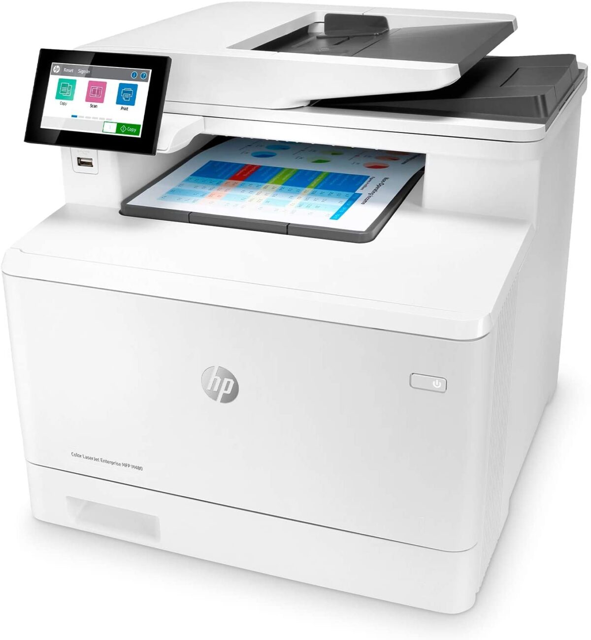 HP Color Laserjet Enterprise M480f Printer 1