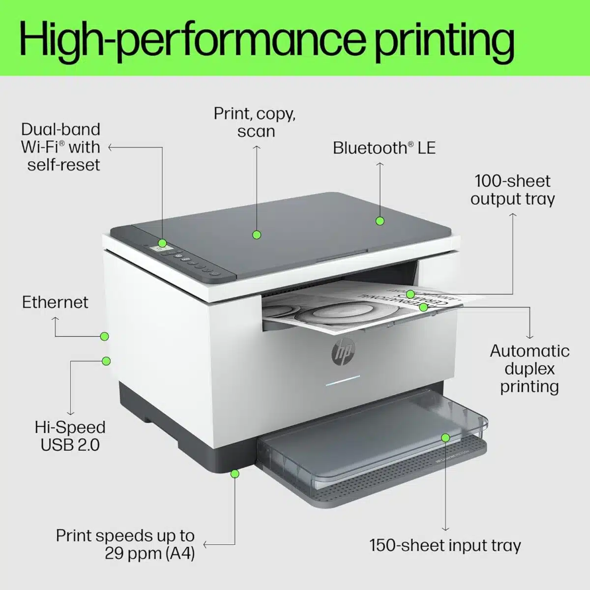 HP Laserjet MFP M233dw Printer 4