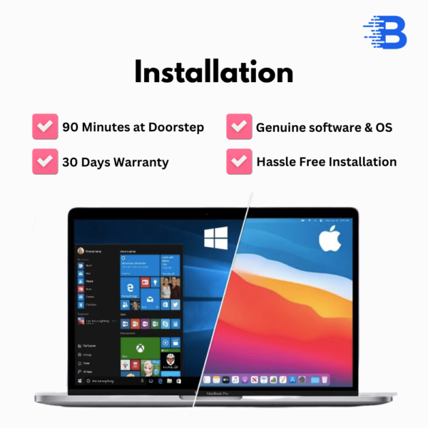 Laptop installing - Byte Blow