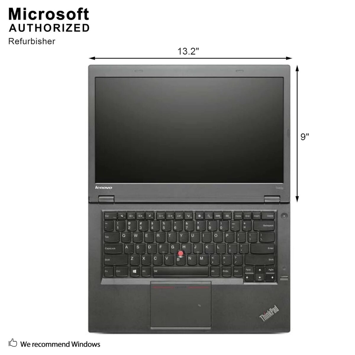 Lenovo ThinkPad T450 Intel Core i5 5300U 14 inches Business Laptop Computer 3